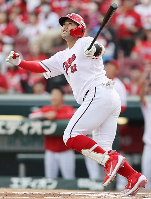 FAでオリックスに移籍した西川の穴埋めを期待される広島・末包