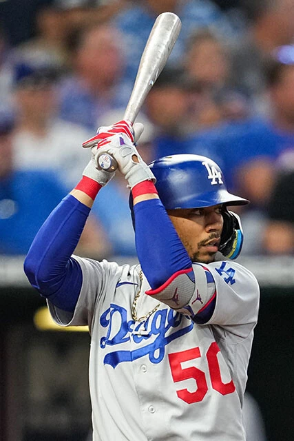 ドジャースの不動の1番打者ムーキー・ベッツ外野手。他チームでMVP獲得経験も。走攻守共に能力が高い