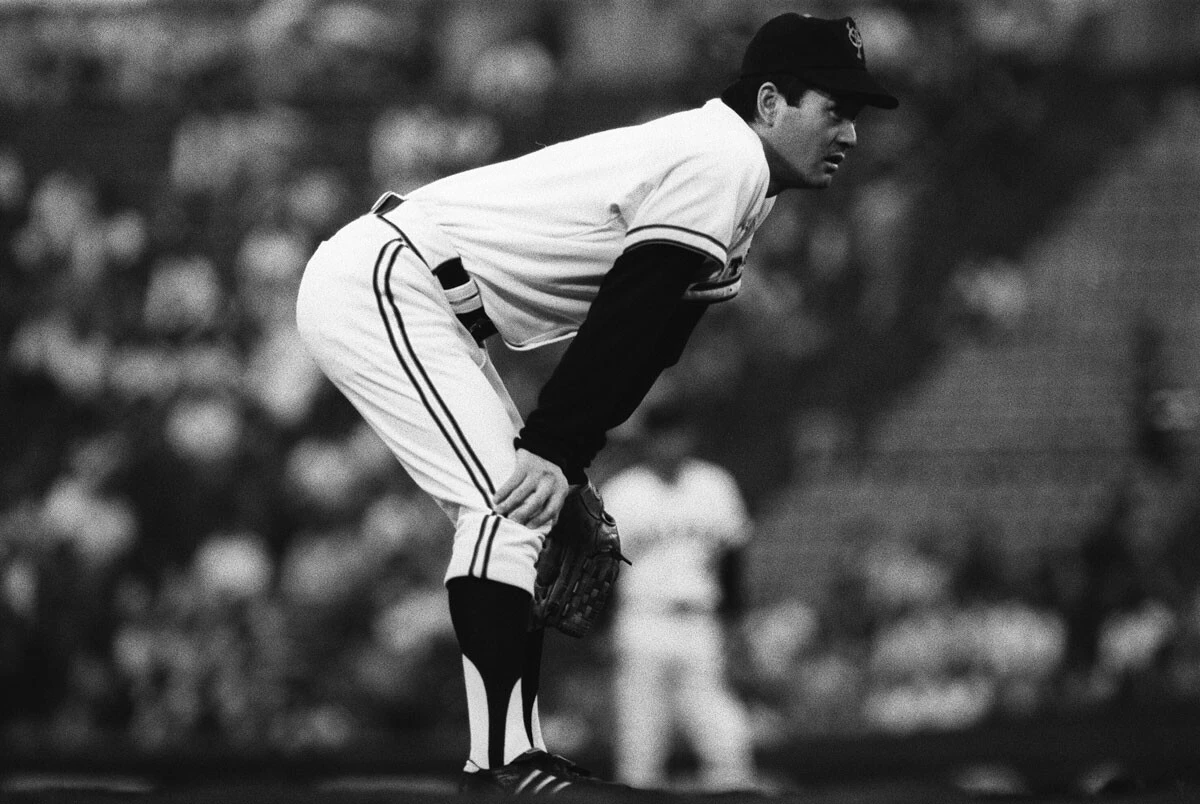 三塁の守備につく長嶋茂雄(写真:時事)