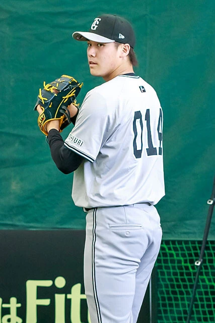 育成3年目の京本。春季キャンプ1軍メンバーに初めて抜擢され、好投を続けている