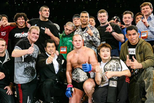 PRIDEでは、エメリヤーエンコ・ヒョードルを頂点とする「ヘビー級四天王」の一角を担った