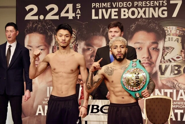 中谷と王者サンティアゴ（撮影／ヤナガワゴーッ！）