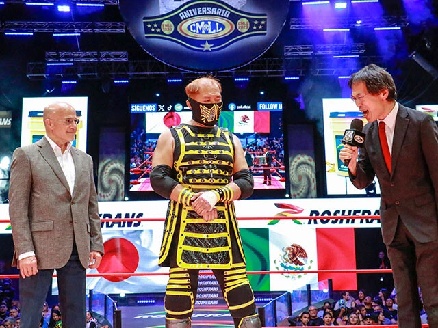 世界最古のプロレス団体であるCMLLで、外国人選手として史上初の20年所属という快挙を達成したOKUMURA