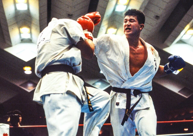 92年、93年と『トーワ杯カラテジャパンオープン』を連覇した佐竹雅昭(撮影/長尾迪)
