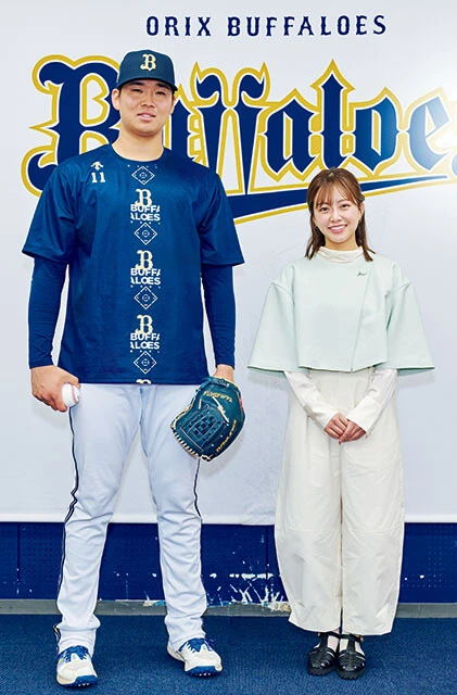 球界最注目の右腕・山下舜平大投手に中川絵美里が直撃!