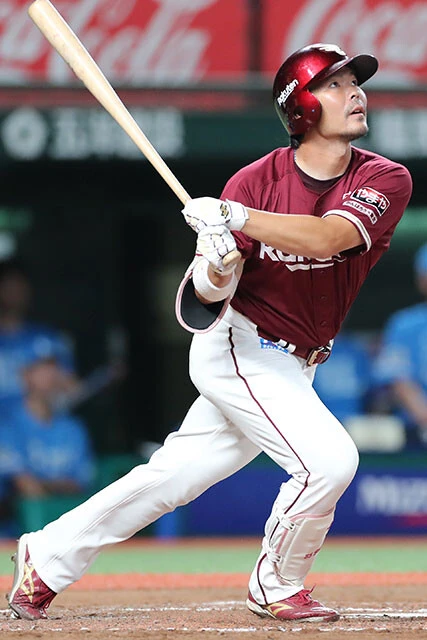 島内宏明(東北楽天ゴールデンイーグルス・34歳・外野手)2021年に打点王、2022年に最多安打のタイトルを獲得したバットマンだが、今季は開幕から不調が続き、交流戦直前に2軍降格。現在も調整が続いている