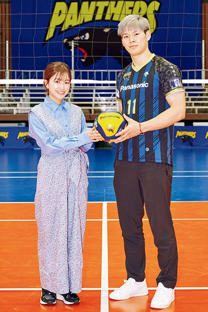 バレーボール男子日本代表・西田有志選手にスポーツキャスター・中川絵美里が聞いた