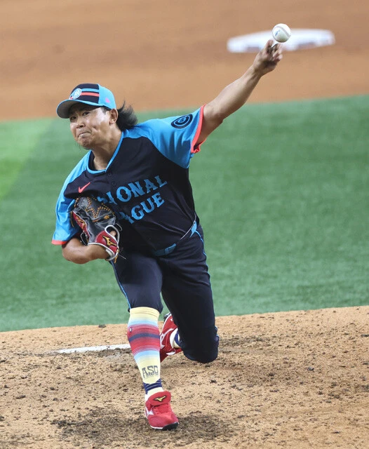 MLBデビューから好投を続け、ルーキーながらオールスターにも選出されたカブス・今永