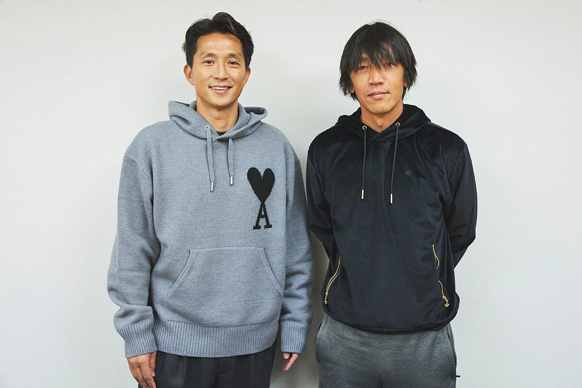 中村俊輔氏（右）と福西崇史氏（左）