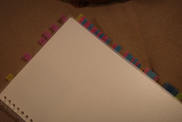 プレミア12の期間を共にしたノート。