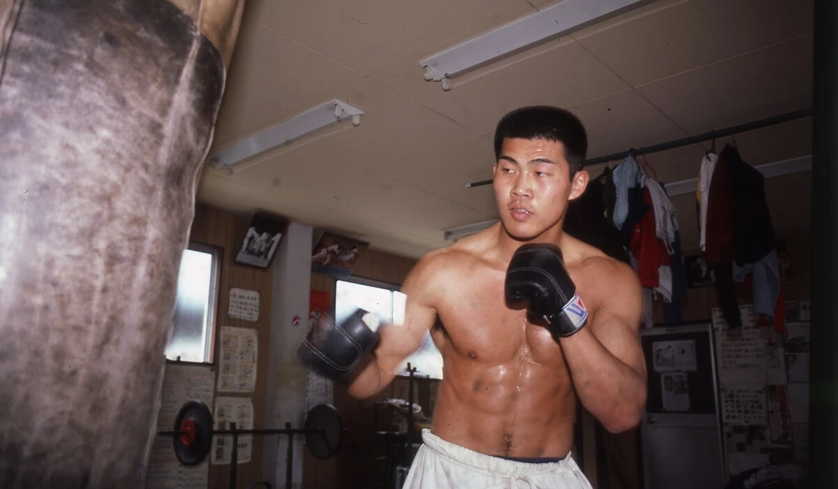 フルコンタクト空手界で1位、2位を争う実力者と言われていた長田賢一。1987年4月、タイに渡った長田は思いがけない形で現役ムエタイ王者と対戦することになる(写真提供/大道塾)