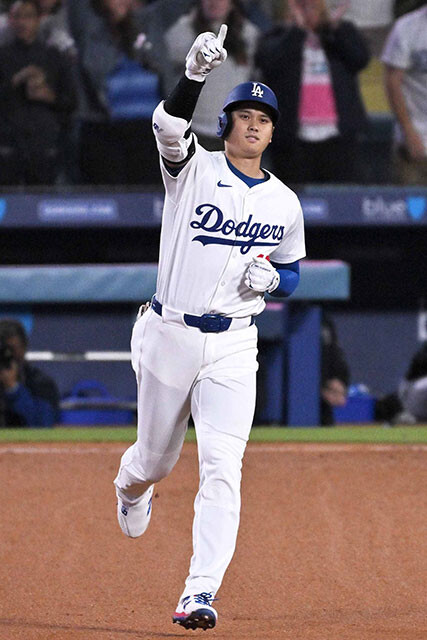 本塁打数や得点数はリーグトップクラスだが、異様なほど打点数が伸び悩んでいるドジャース・大谷