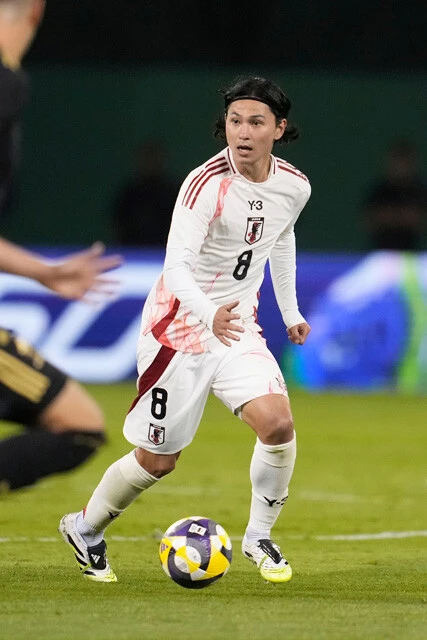 前線のリーダー格として2試合に出場した南野。メキシコ戦後「野球場で試合をしたのは初めて(笑)」とも話した