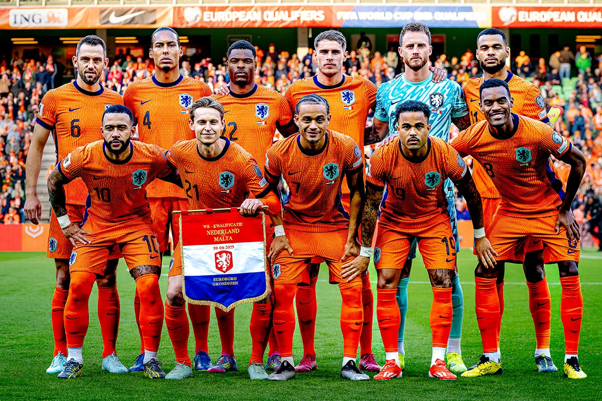 日本代表と同じグループFに入ったオランダ代表。FIFAランク7位のスター集団だ