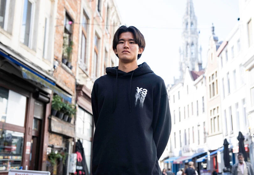 後藤啓介 2005年6月3日生まれ、静岡県出身。2023年、J2ジュビロ磐田(当時)でクラブ史上最年少ゴール(17歳260日)を記録。昨年1月にベルギー1部・RSCアンデルレヒトへ移籍し、今年1月にメヘレン戦でトップチーム初ゴール。同月30日にはヨーロッパリーグでもデビュー、初ゴールを決めている