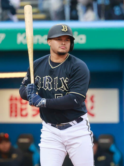 ディアス［オリックス］24歳／コロンビア／前所属：アスレチックス傘下／内野手／右投右打／【年俸】8000万円／「身長178㎝と大きくはないがパンチ力あり」。23年はヤンキース戦で3打席連続本塁打も記録。オフの楽しみは故郷コロンビアでの乗馬【評価A】