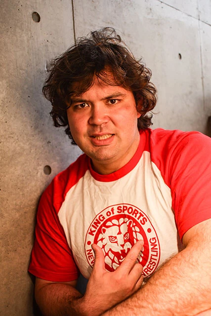 新日本プロレスに電撃入団した元柔道金メダリスト、ウルフ アロンを直撃！