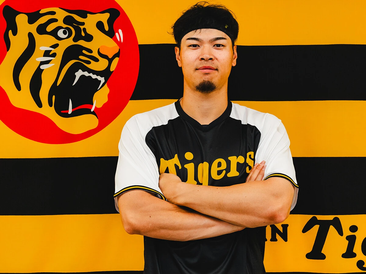 佐藤輝明選手。大谷翔平も参考に打撃が進化し、前半戦でキャリアハイの25本塁打をマーク！