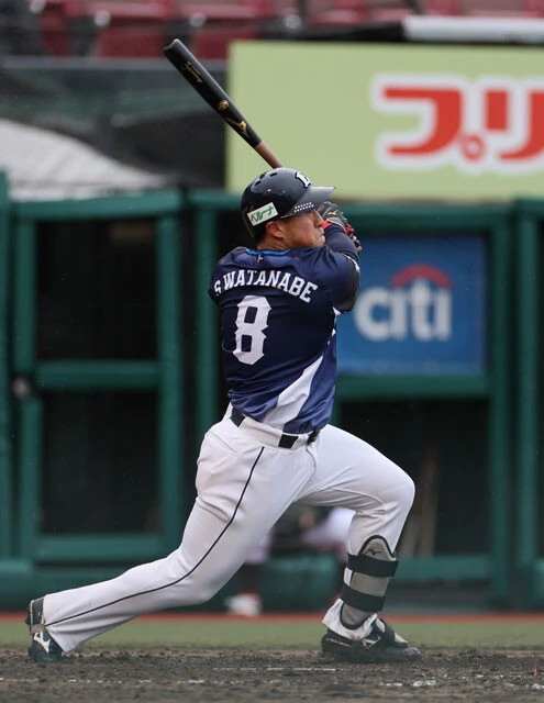 西武のドラ2、渡部聖。「バットを長く使え、追い込まれてからの150キロ超のストレートでもカットできる」(お股ニキ氏)