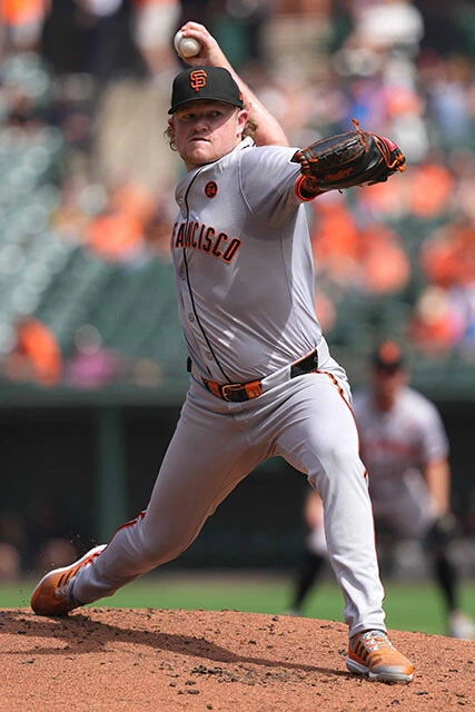 試合をつくる術に長けた職人型右腕、ウェブ（ジャイアンツ）。低いアングルから多彩な変化球を操る