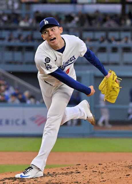 まだ本領発揮できていないドジャース・佐々木。「9割くらいの力で100マイルを連発できるようになりたい」(お股ニキ氏)