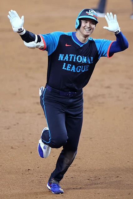 5年連続5度目の出場となる大谷（ドジャース）。昨年のオールスターでは自身初の本塁打を放った