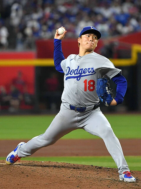 MLB2年目の今季は開幕からローテーションを守り、リーグトップクラスの成績を残した山本