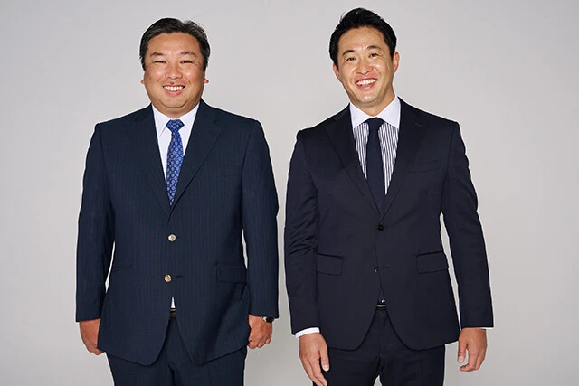 「勝負強さ」について語った里崎氏(左)と五十嵐氏(右)