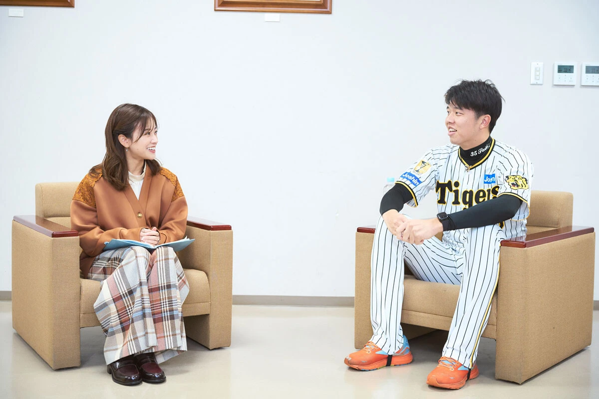スポーツキャスター・中川絵美里が才木浩人選手を直撃！