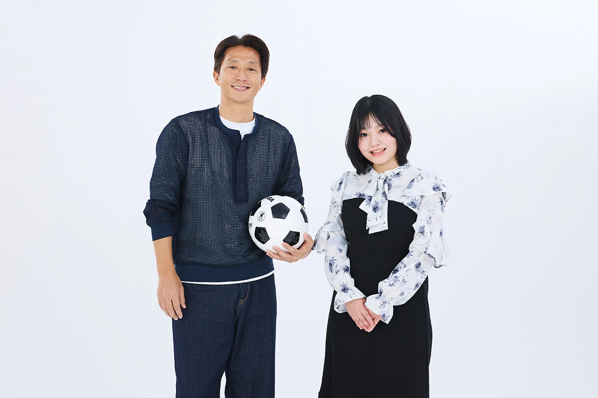 サッカー好きタレント・鈴原すずが福西崇史にサッカー愛を語る「審判の大変さを伝えるために3級審判員の資格を取りました」