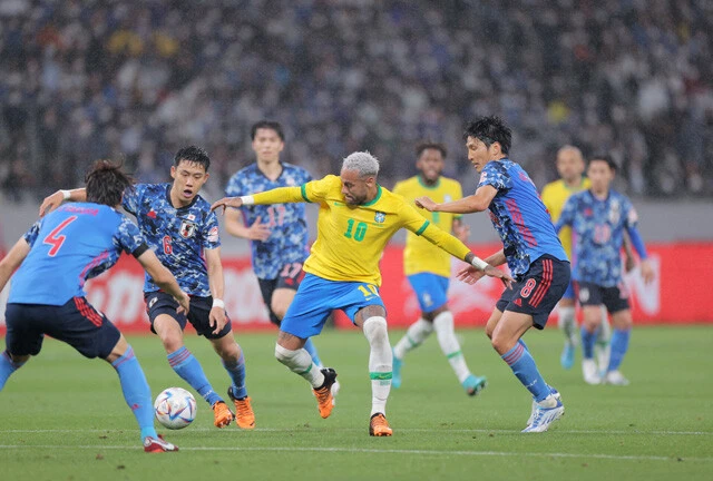 2022年6月のブラジル戦では手堅い相手の牙城を崩せず、枠内シュート0本に終わった