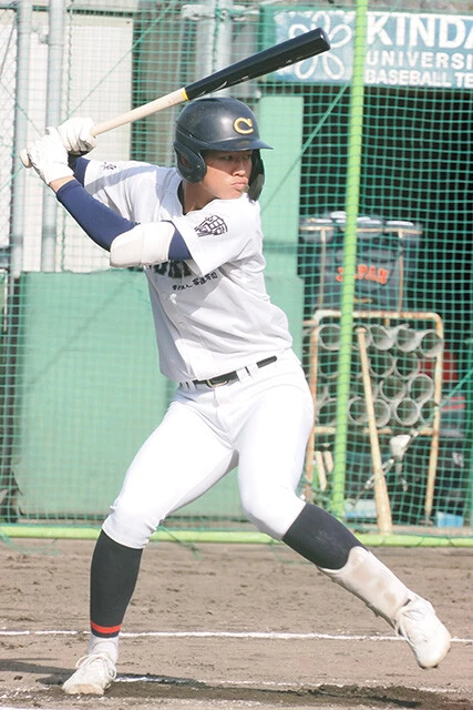 鈴木悠悟（中京・岐阜）投打共にセンス抜群な二刀流。練習試合で12者連続奪三振をマークした