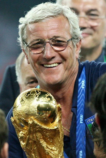 2006年大会でイタリアを率いたリッピ監督