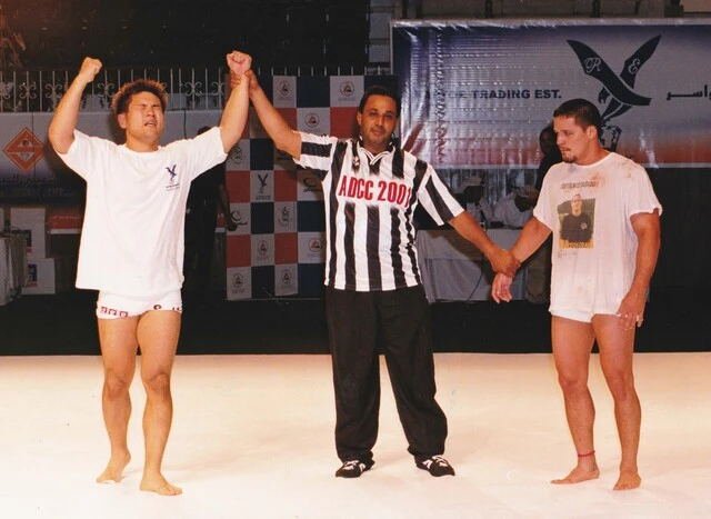 サウロ・ヒベイロに勝利した菊田（本人提供）