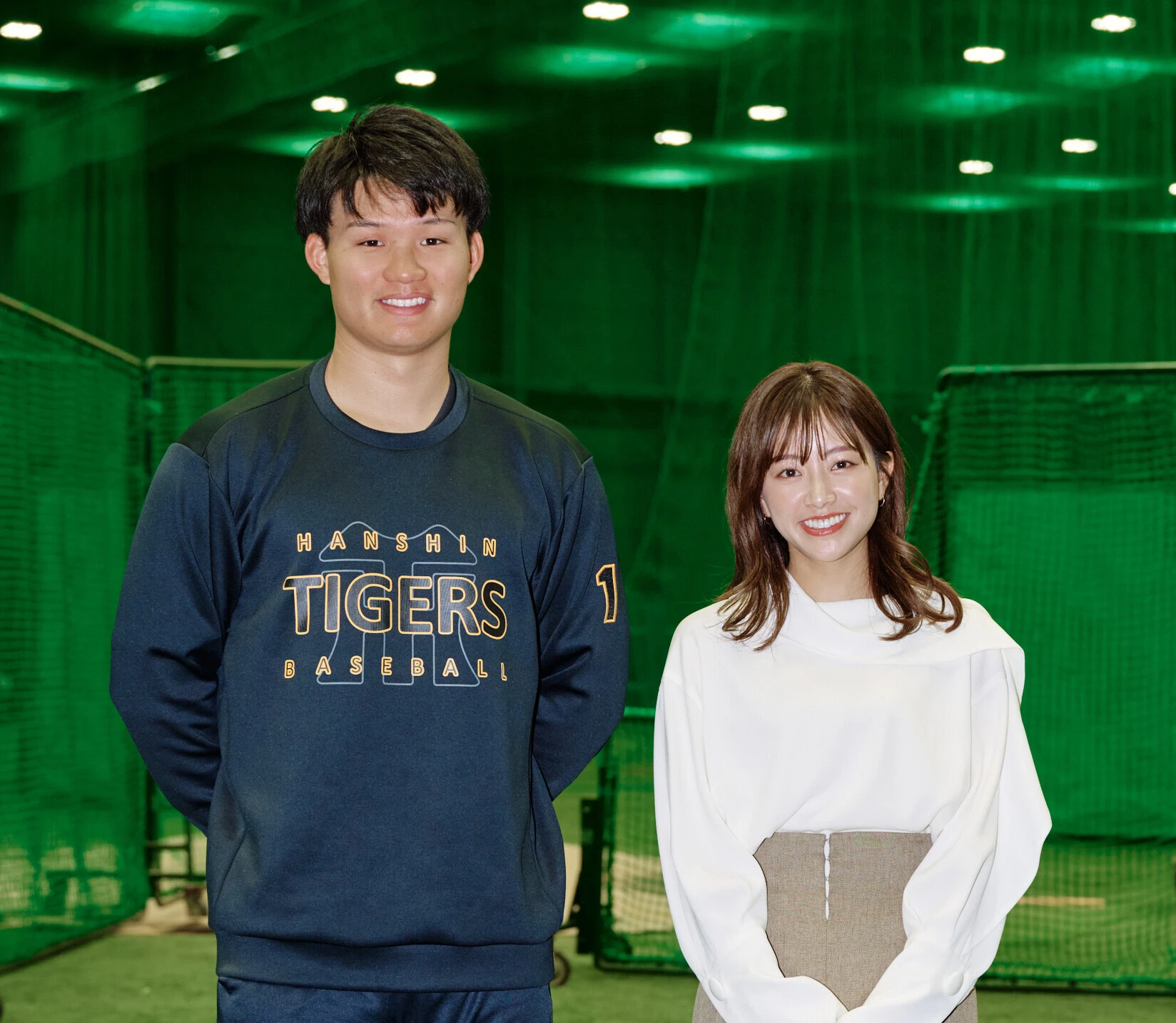 森下翔太（阪神タイガース 外野手）×中川絵美里「WBCは100％のぶつかり合い。出場したら、ぜひ対決したい投手がいる」