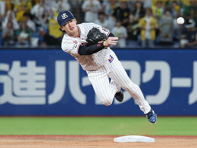 オールスターファン投票セ・リーグ遊撃手部門1位の長岡（ヤクルト）