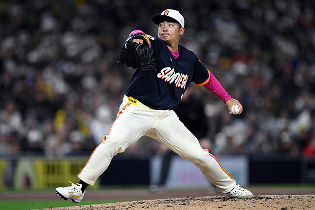 松井裕樹（パドレス）左内転筋負傷で開幕からIL入りも、5月6日に復帰。初登板で2回3分の2を無失点で切り抜けた