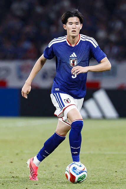今月21歳になったばかりの後藤。代表キャップ4試合だが、背番号9を託された期待の新星だ