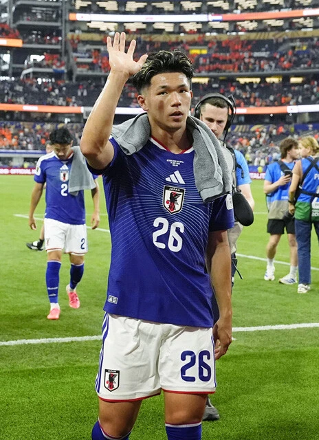 スーパーサブとしてオランダ戦に途中出場した塩貝。4年後はエースとしてチームを引っ張れるか