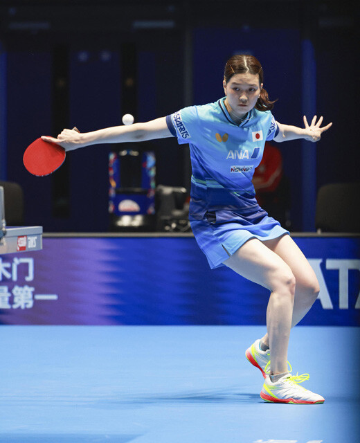 今大会で存在感を示したカットマンの橋本。決勝の中国戦でも1勝を挙げるなど、日本の新たな戦い方を示した