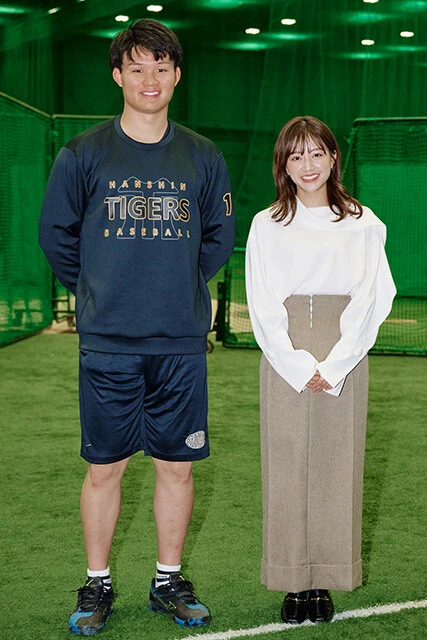 阪神タイガース・森下翔太選手をスポーツキャスター・中川絵美里が直撃！