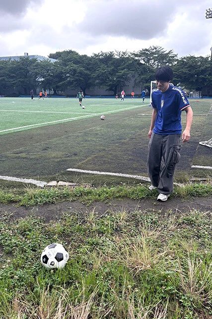 新人トヨタがつかんだPKの極意① 　審判のホイッスルが鳴ってもすぐには蹴らない。ゆっくりと間を取る