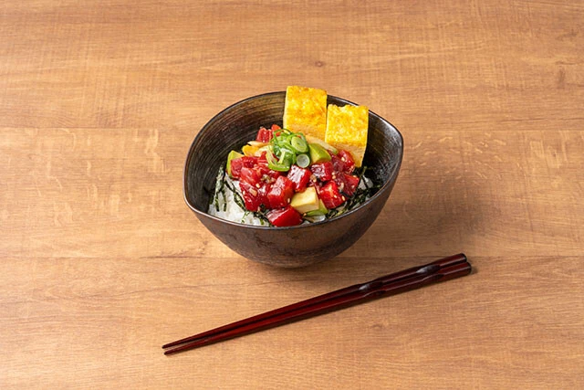 そうまぐろポキ丼（内山壮真選手コラボメニュー）1500円