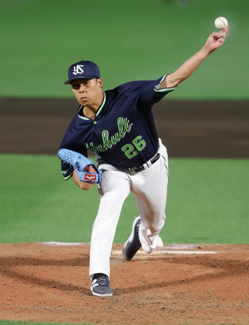 序盤の躍進を支えたヤクルト・山野。セ・リーグ先発投手部門で球宴ファン投票1位で初選出された