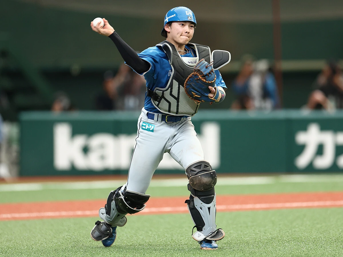 今季はソフトバンクを相手に7試合でマスクをかぶっている田宮（日本ハム）