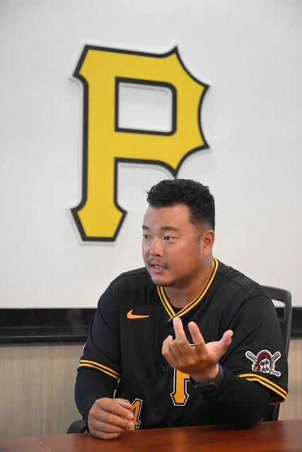 「アカデミーから毎年ひとりがメジャーリーグに昇格できればいい」と語る、今年からピッツバーグ・パイレーツのアカデミーで指揮を執る松坂賢氏