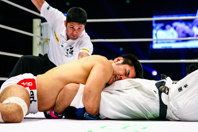 2005年『PRIDE男祭り』では滝本誠に勝利。シドニー五輪金メダリストを抑え込む菊田