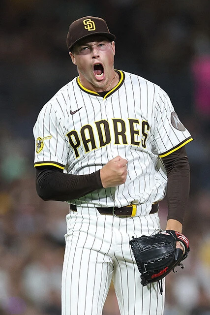 最速168キロの剛速球と鋭いスライダーが武器のミラー（パドレス）。今季は開幕から打者38人に対して27奪三振という圧倒的支配力を誇っている