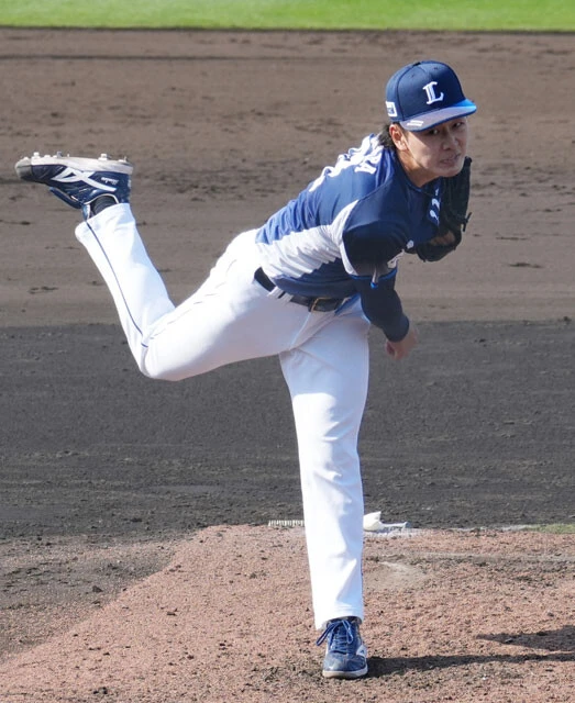 篠原響（西武／投手）　高卒2年目、19歳の剛腕。今季開幕直後に自己最速を更新する157キロをマークした