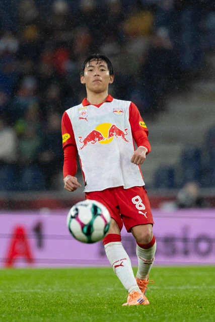 「ポスト南野」と呼びたくなる存在の北野。「バイエルンと1月に練習試合をした際、両チームで一番目立っていた」（ミムラ氏）